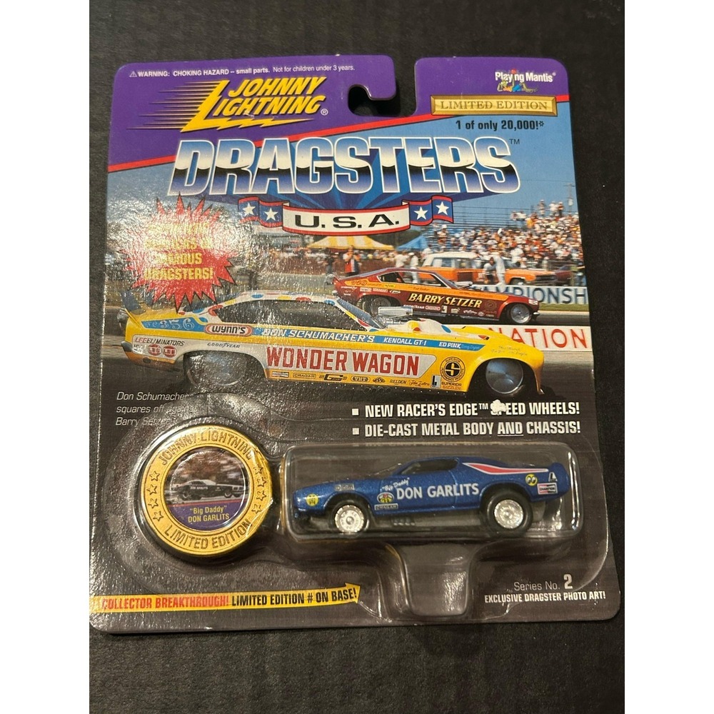 Johnny Lightning DRAGSTERS USA BIG DADDY DON GARLITS BLUE